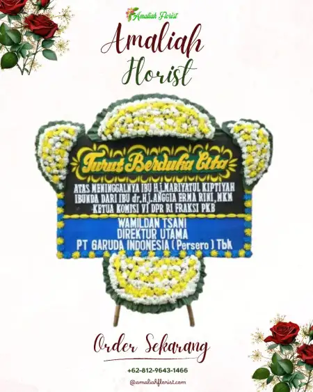 Papan Bunga Duka Bangunsari